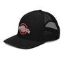 Jim Johnson Embroidered Mesh Trucker Hat- Black - JimJohnson