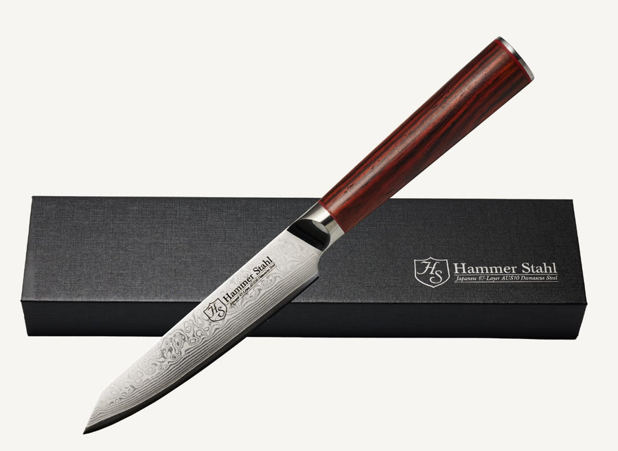 5" Utility Knife - Damascus Series