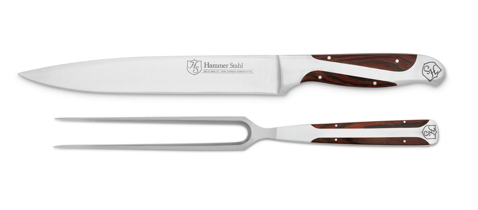 CARVING KNIFE + FORK GIFT SET