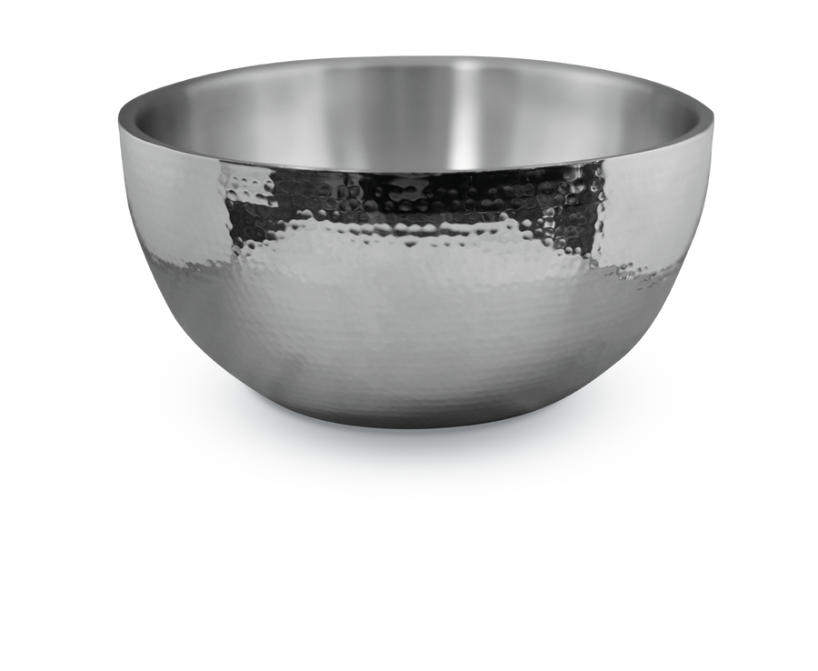 6qt Hammered Double-Wall Bowl - JimJohnson