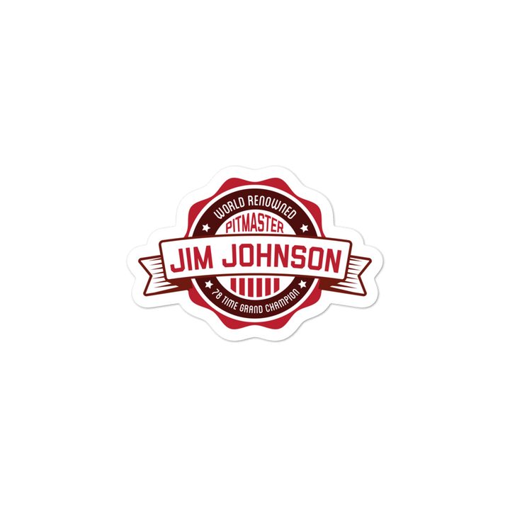 Jim Johnson Pitmaster Stickers - JimJohnson