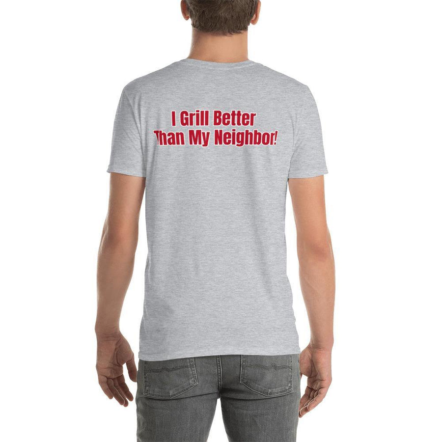 Jim Johnson/Better Than Neighbor Screen Print Tshirt- Sport Grey - JimJohnson